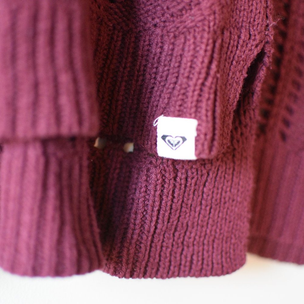 Maroon Roxy Sweater - Picture 3 of 5